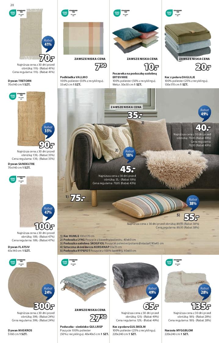 Gazetka promocyjna Jysk str. 20