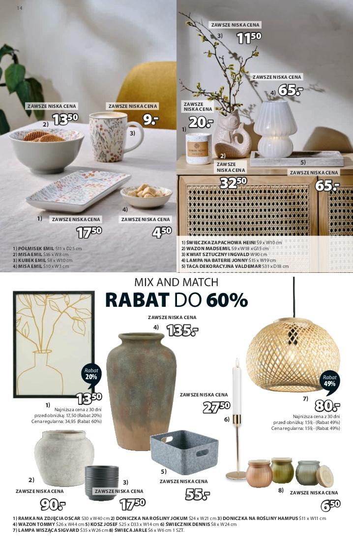 Gazetka promocyjna Jysk str. 14