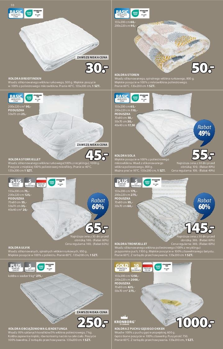 Gazetka promocyjna Jysk str. 10