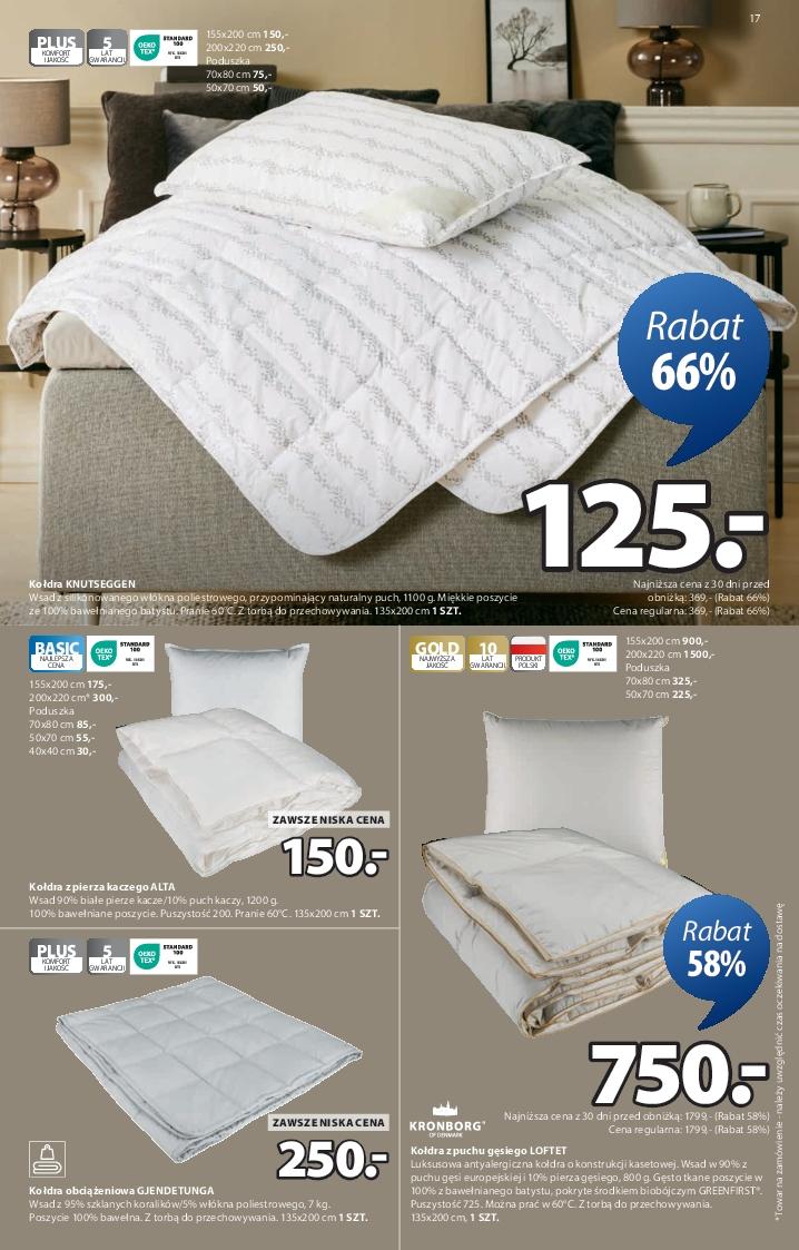 Gazetka promocyjna Jysk str. 17