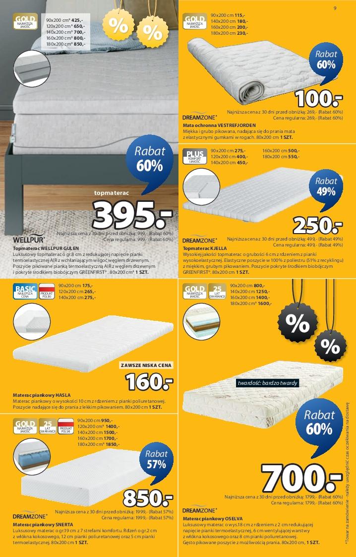 Gazetka promocyjna Jysk str. 9