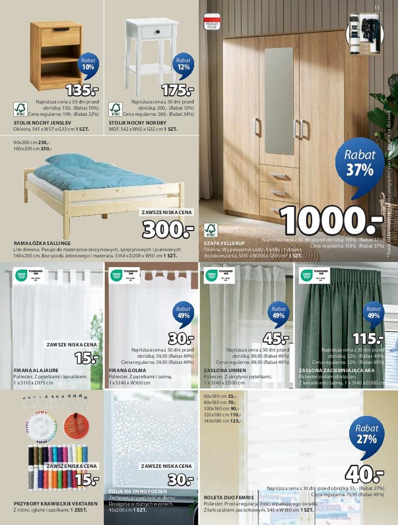 Gazetka promocyjna Jysk str. 13