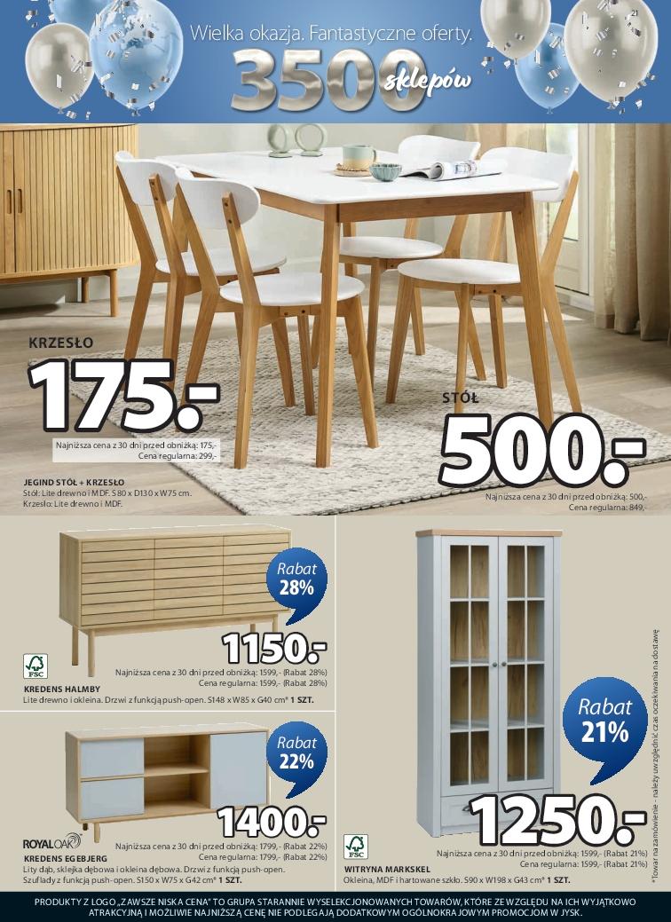 Gazetka promocyjna Jysk str. 21