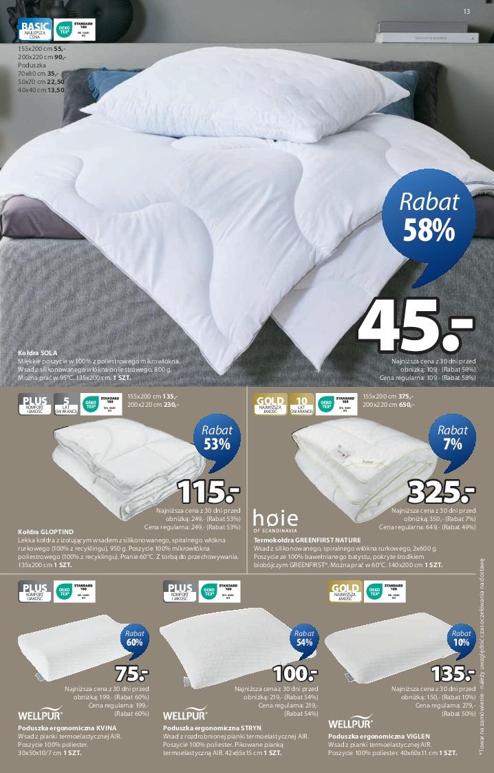 Gazetka promocyjna Jysk str. 13