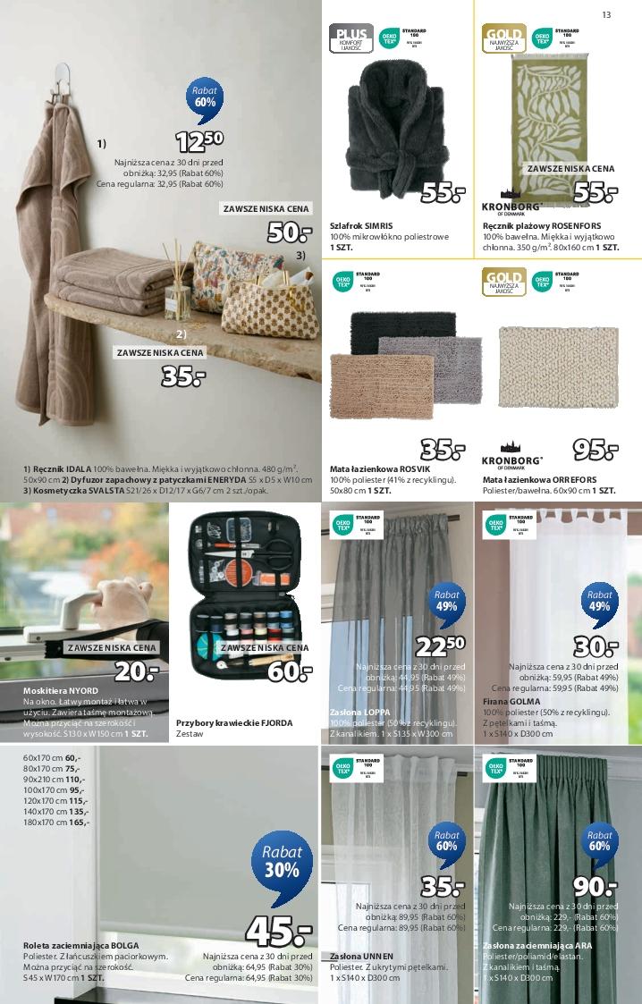 Gazetka promocyjna Jysk str. 13