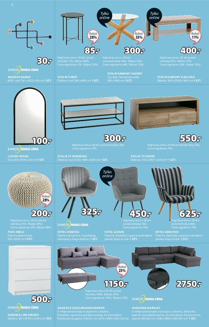 Gazetka promocyjna Jysk str. 6