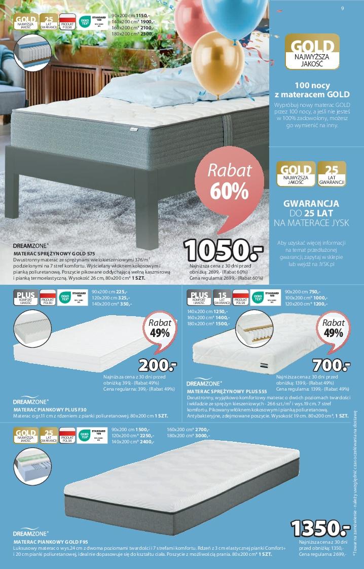 Gazetka promocyjna Jysk str. 9