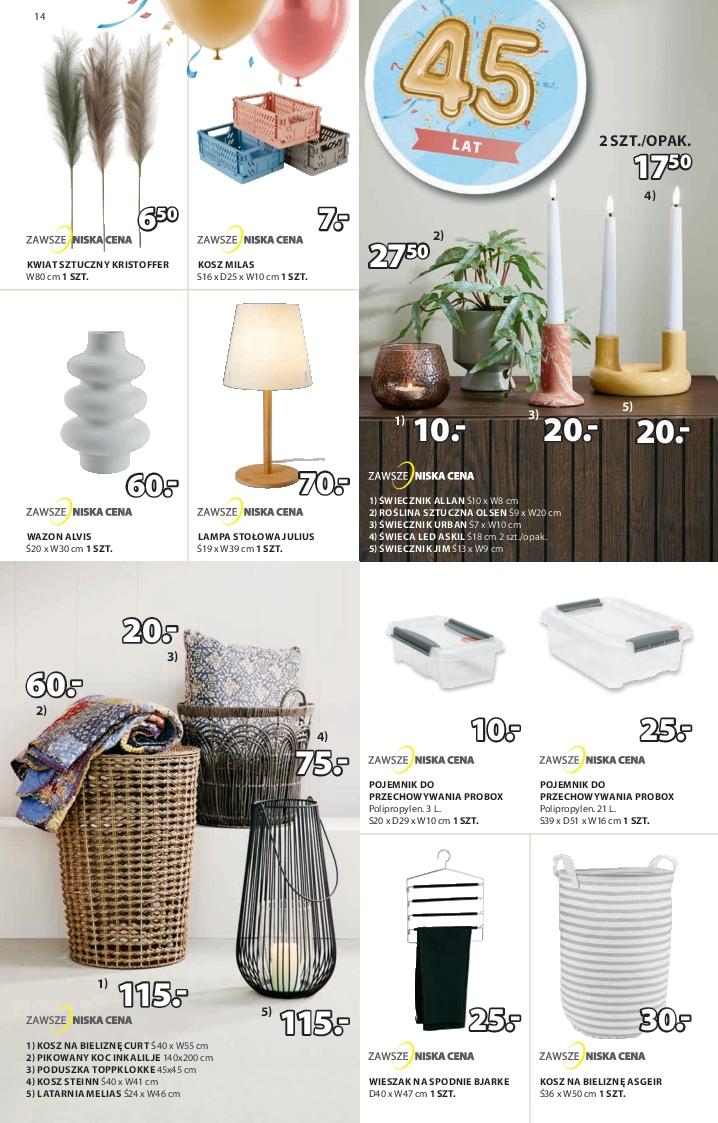 Gazetka promocyjna Jysk str. 14