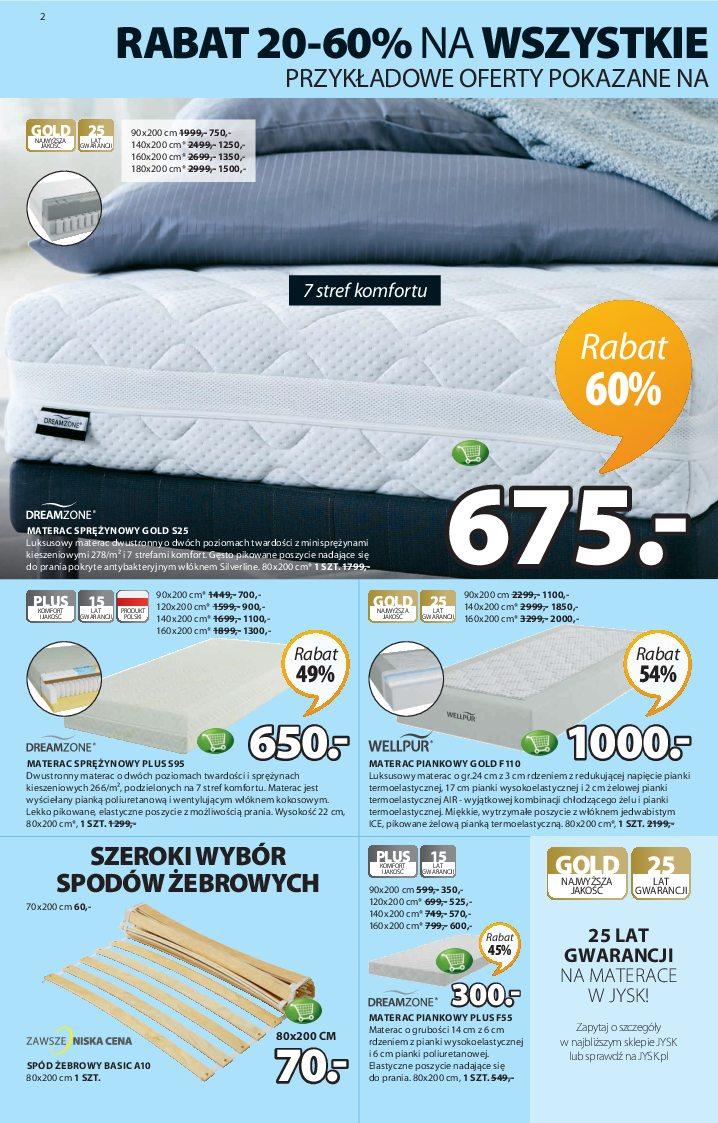 Gazetka promocyjna Jysk str. 2