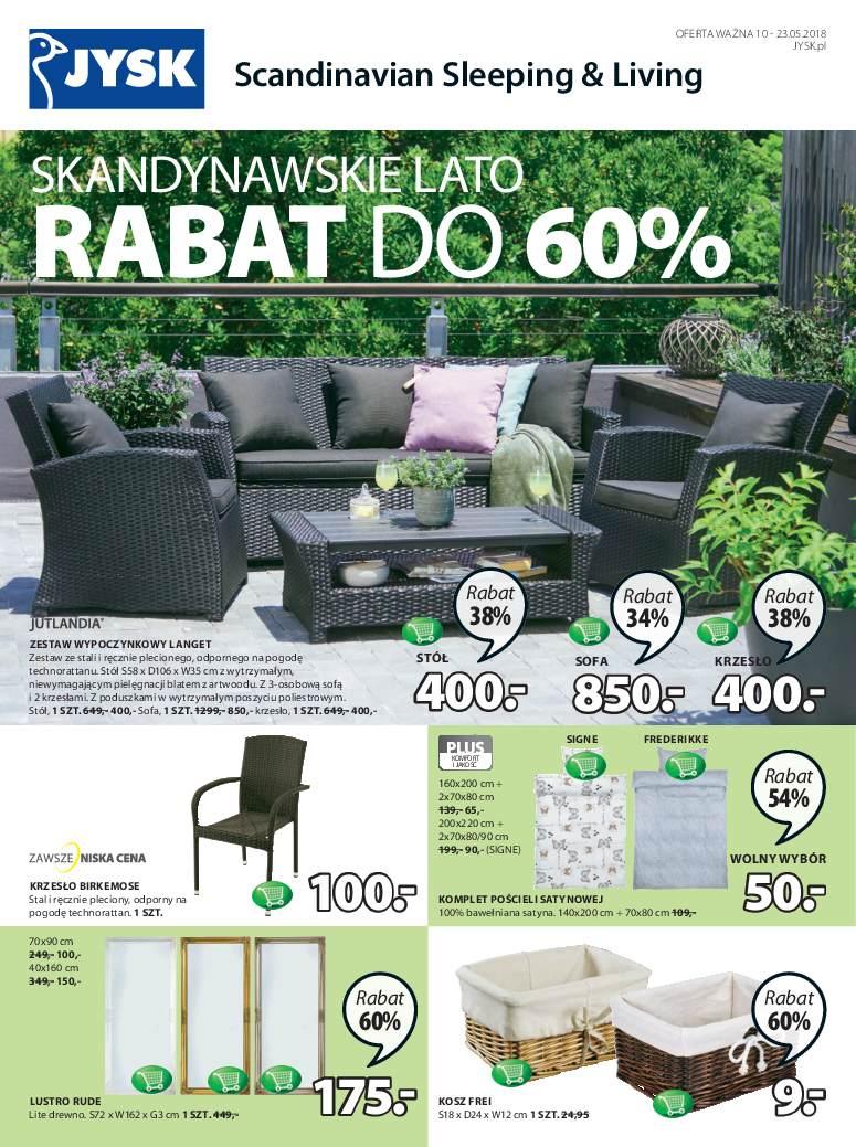 Gazetka promocyjna Jysk str. 1