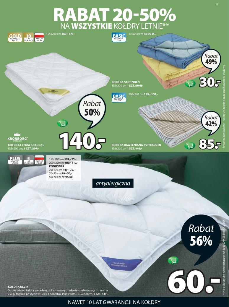 Gazetka promocyjna Jysk str. 17