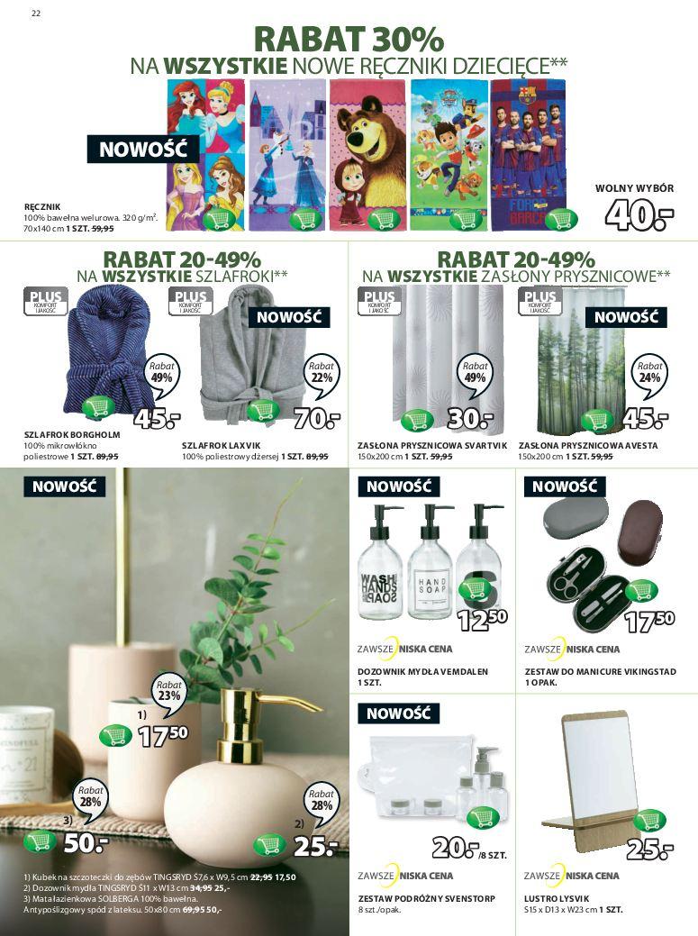 Gazetka promocyjna Jysk str. 22