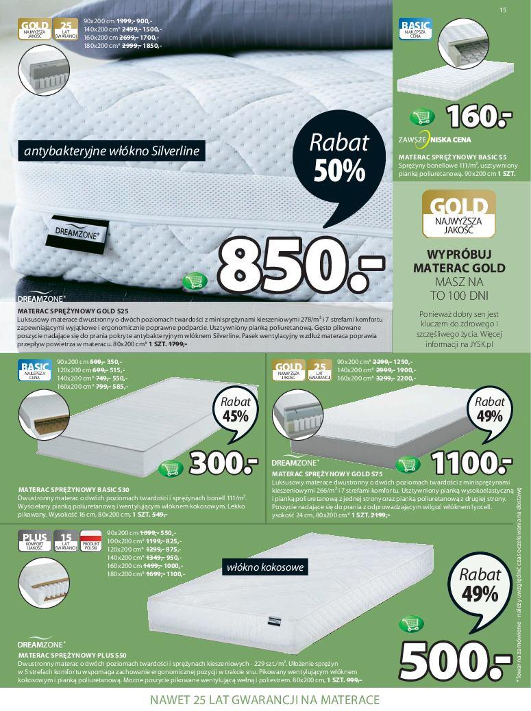 Gazetka promocyjna Jysk str. 15