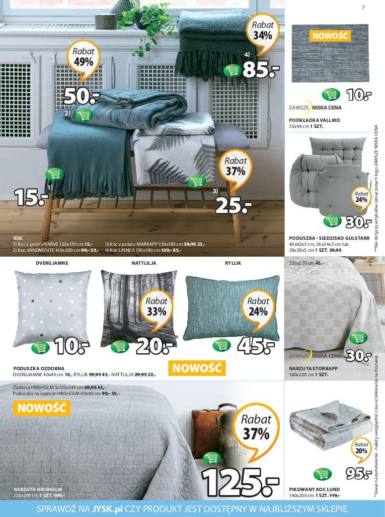 Gazetka promocyjna Jysk str. 7