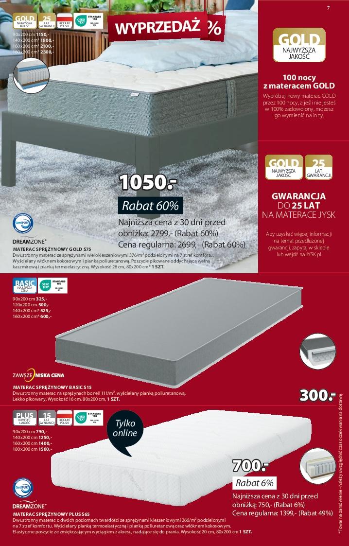 Gazetka promocyjna Jysk str. 7
