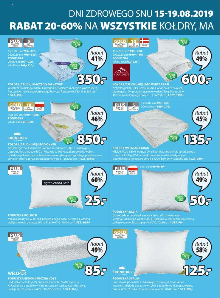 Gazetka promocyjna Jysk str. 14