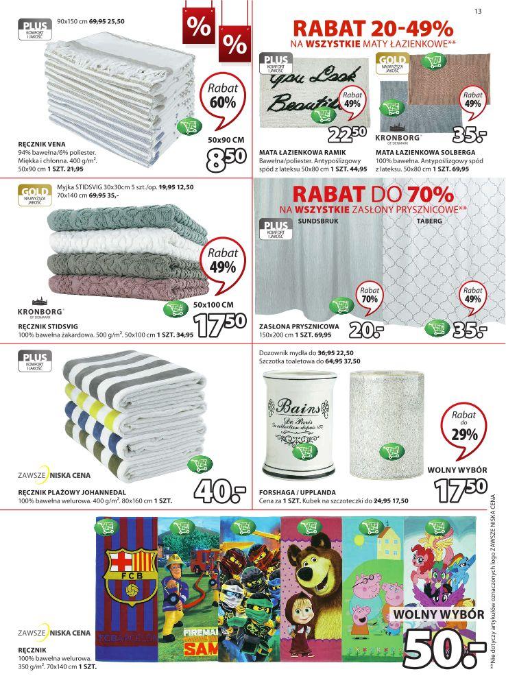 Gazetka promocyjna Jysk str. 13