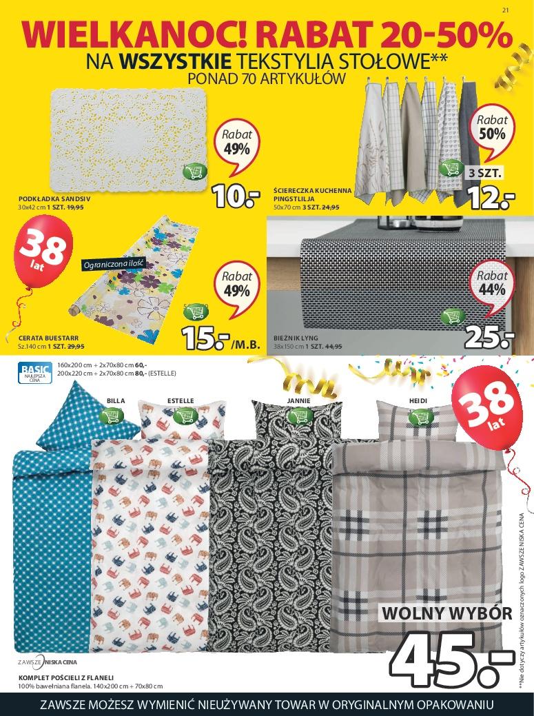 Gazetka promocyjna Jysk str. 21
