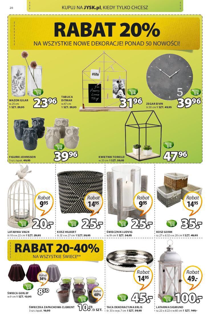 Gazetka promocyjna Jysk str. 20