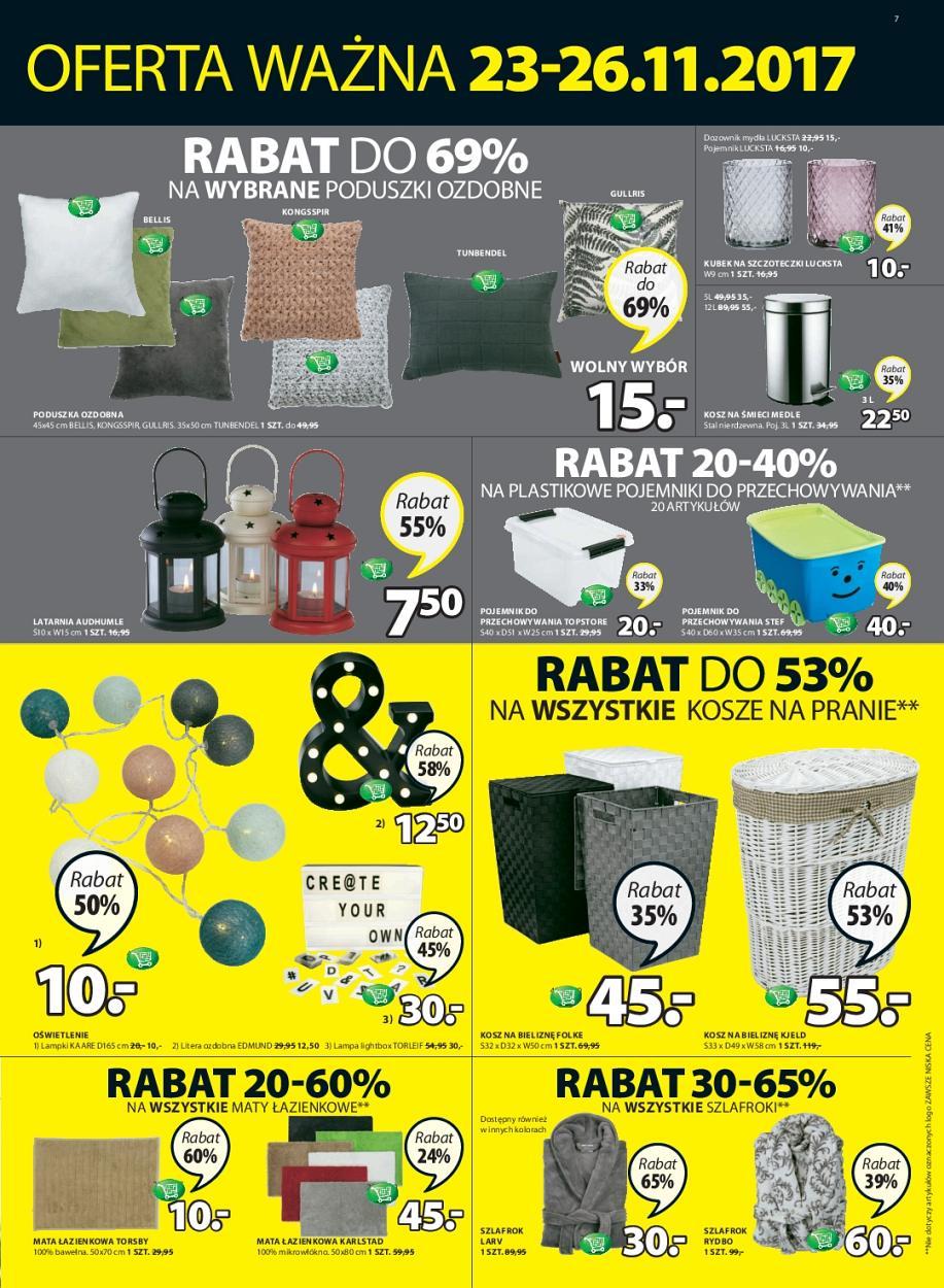 Gazetka promocyjna Jysk str. 7