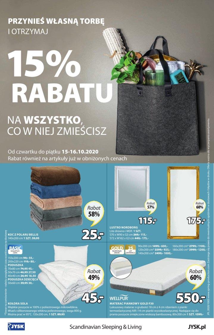 Gazetka promocyjna Jysk str. 16