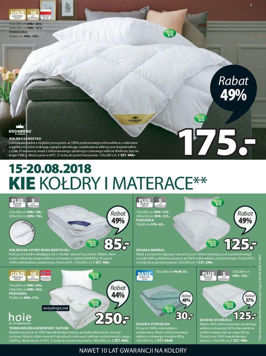 Gazetka promocyjna Jysk str. 5