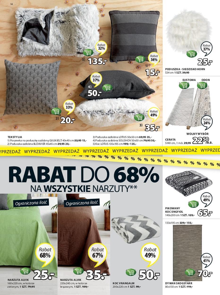 Gazetka promocyjna Jysk str. 14