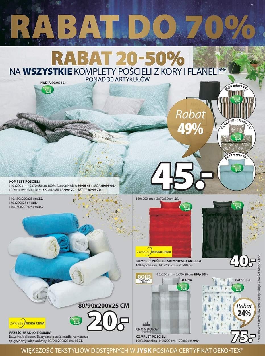 Gazetka promocyjna Jysk str. 19