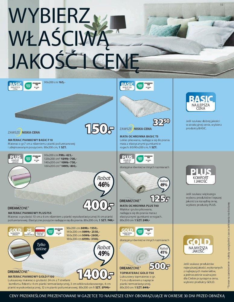 Gazetka promocyjna Jysk str. 15