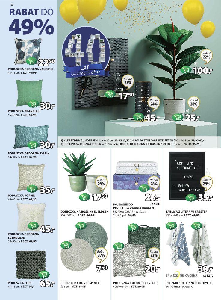 Gazetka promocyjna Jysk str. 30