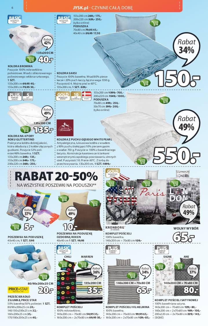 Gazetka promocyjna Jysk str. 6