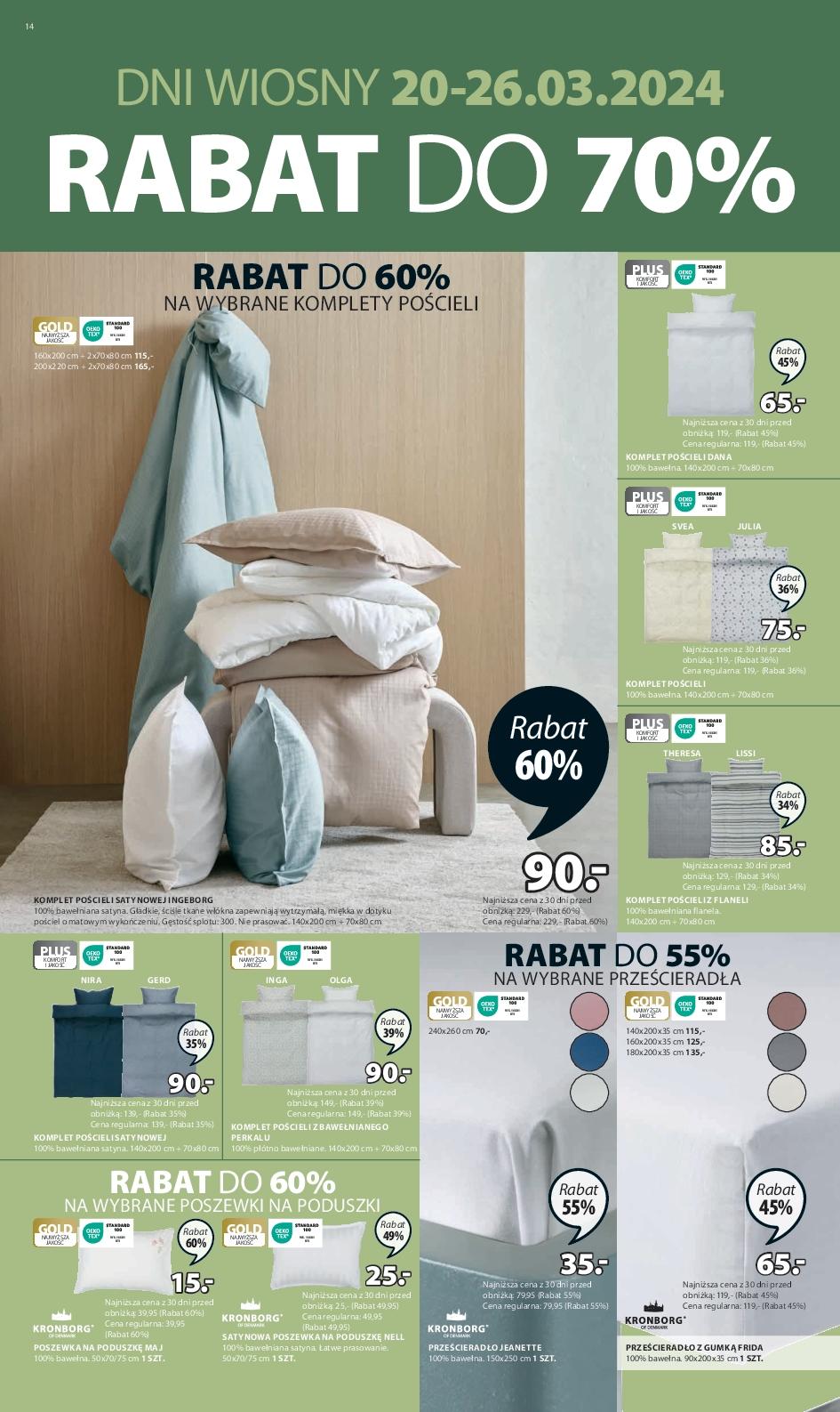 Gazetka promocyjna Jysk str. 14