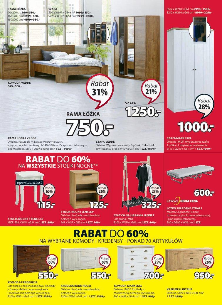 Gazetka promocyjna Jysk str. 2