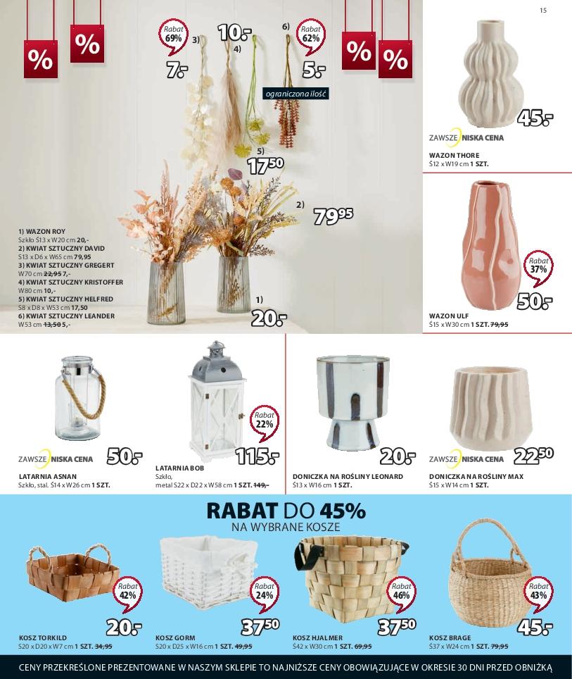 Gazetka promocyjna Jysk str. 15