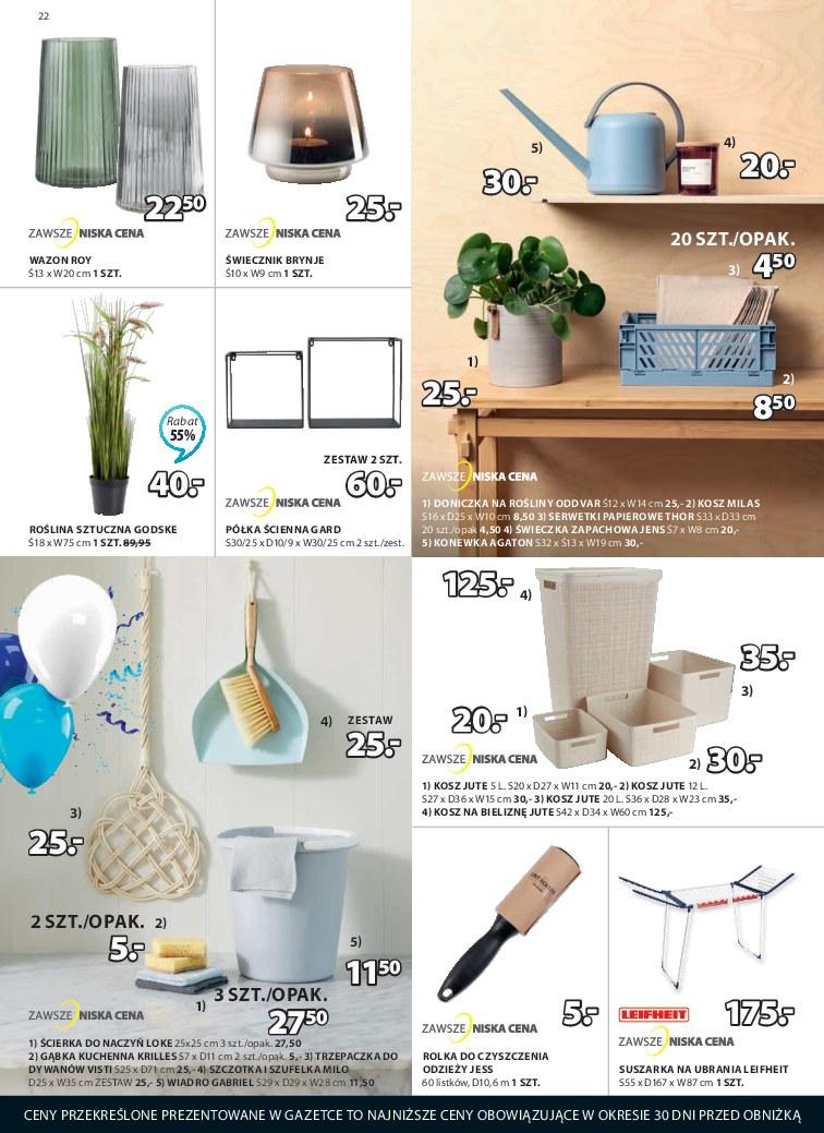 Gazetka promocyjna Jysk str. 22