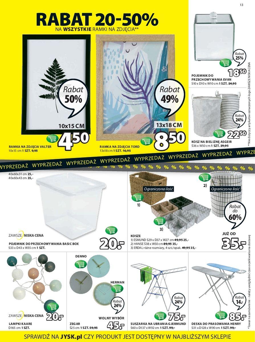 Gazetka promocyjna Jysk str. 13