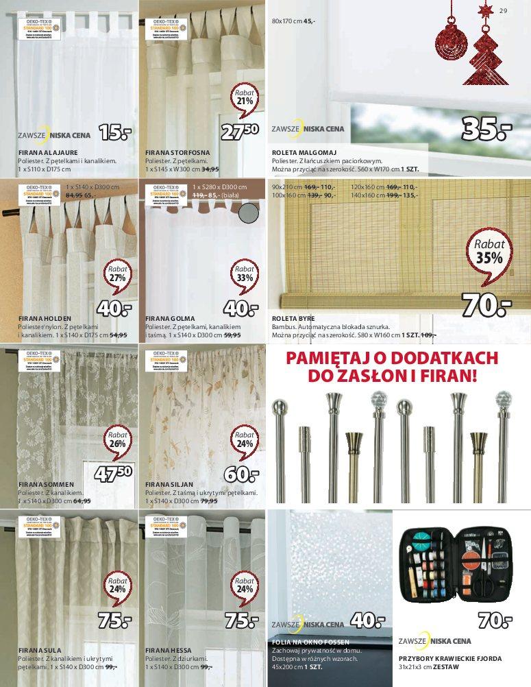 Gazetka promocyjna Jysk str. 29