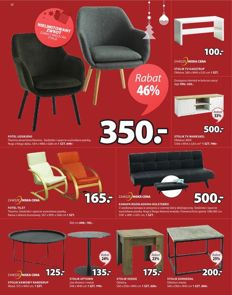 Gazetka promocyjna Jysk str. 20