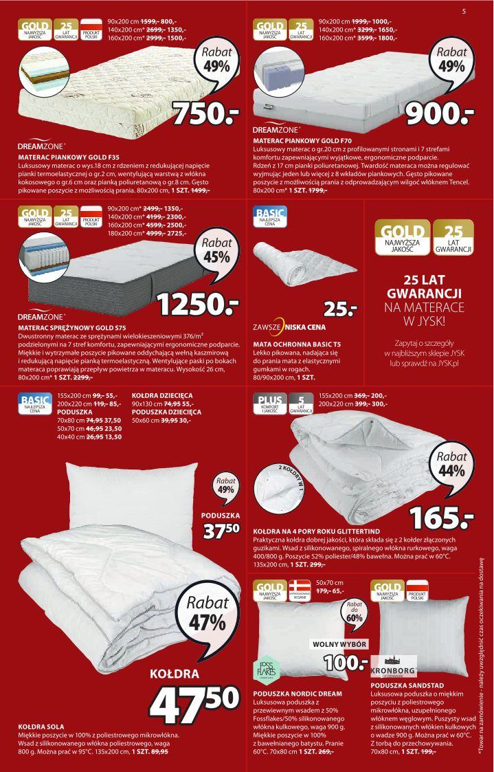 Gazetka promocyjna Jysk str. 5