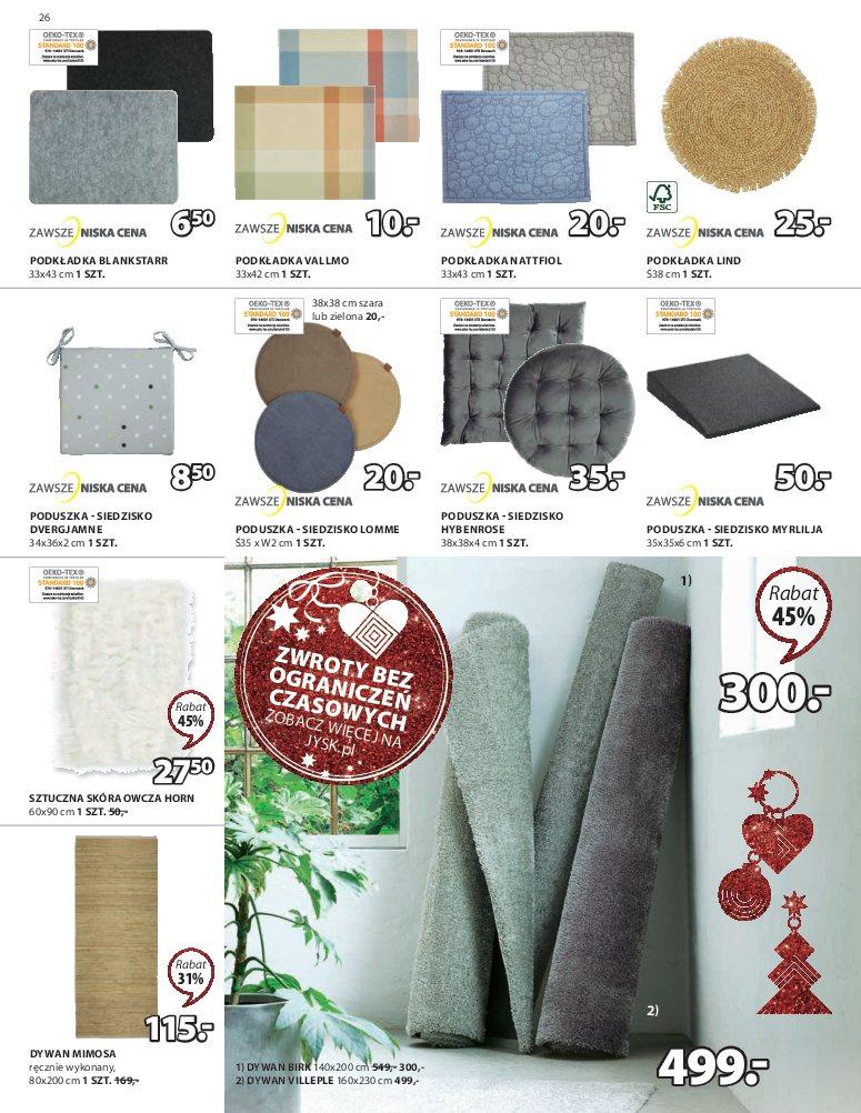 Gazetka promocyjna Jysk str. 26
