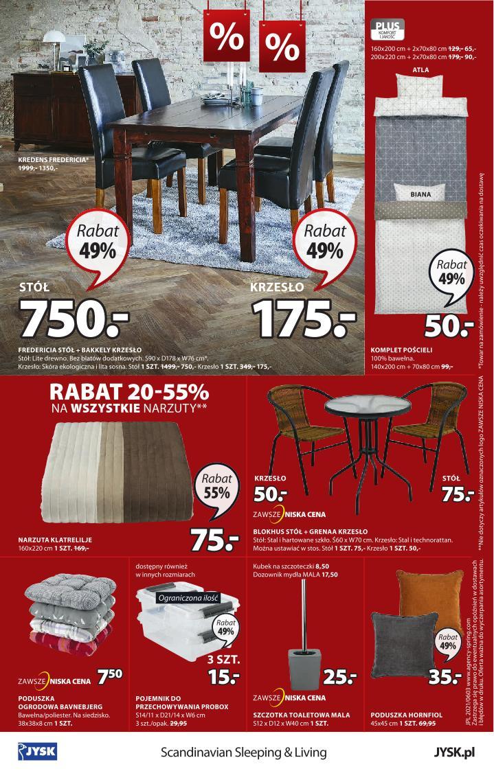 Gazetka promocyjna Jysk str. 16