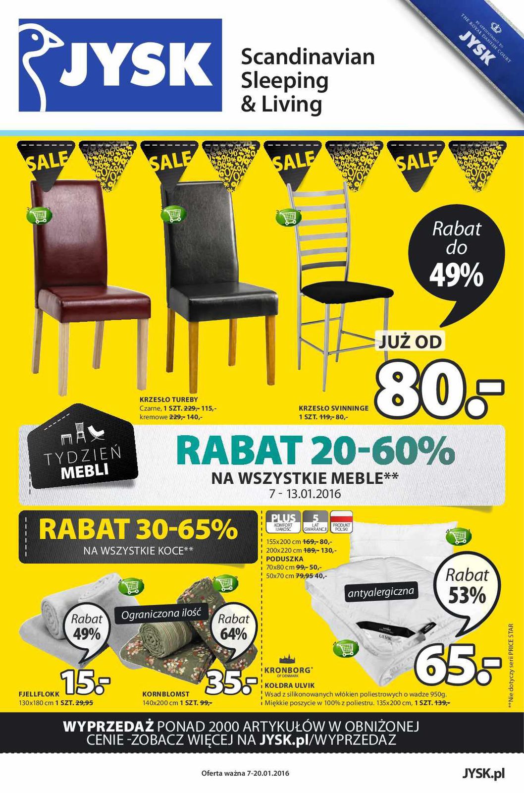 Gazetka promocyjna Jysk str. 1