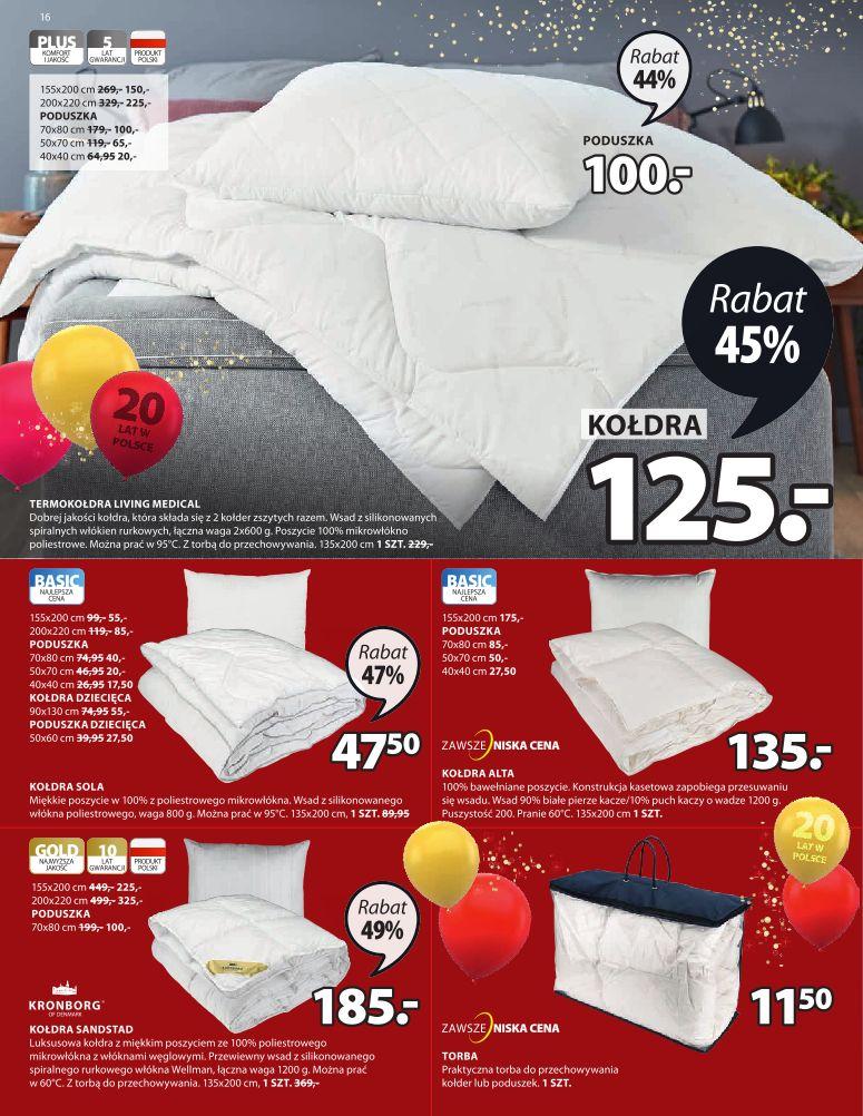 Gazetka promocyjna Jysk str. 16