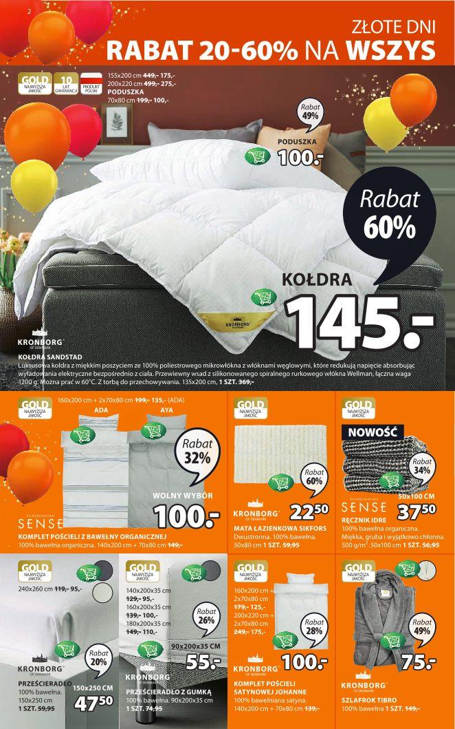 Gazetka promocyjna Jysk str. 2