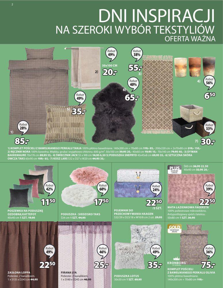 Gazetka promocyjna Jysk str. 2