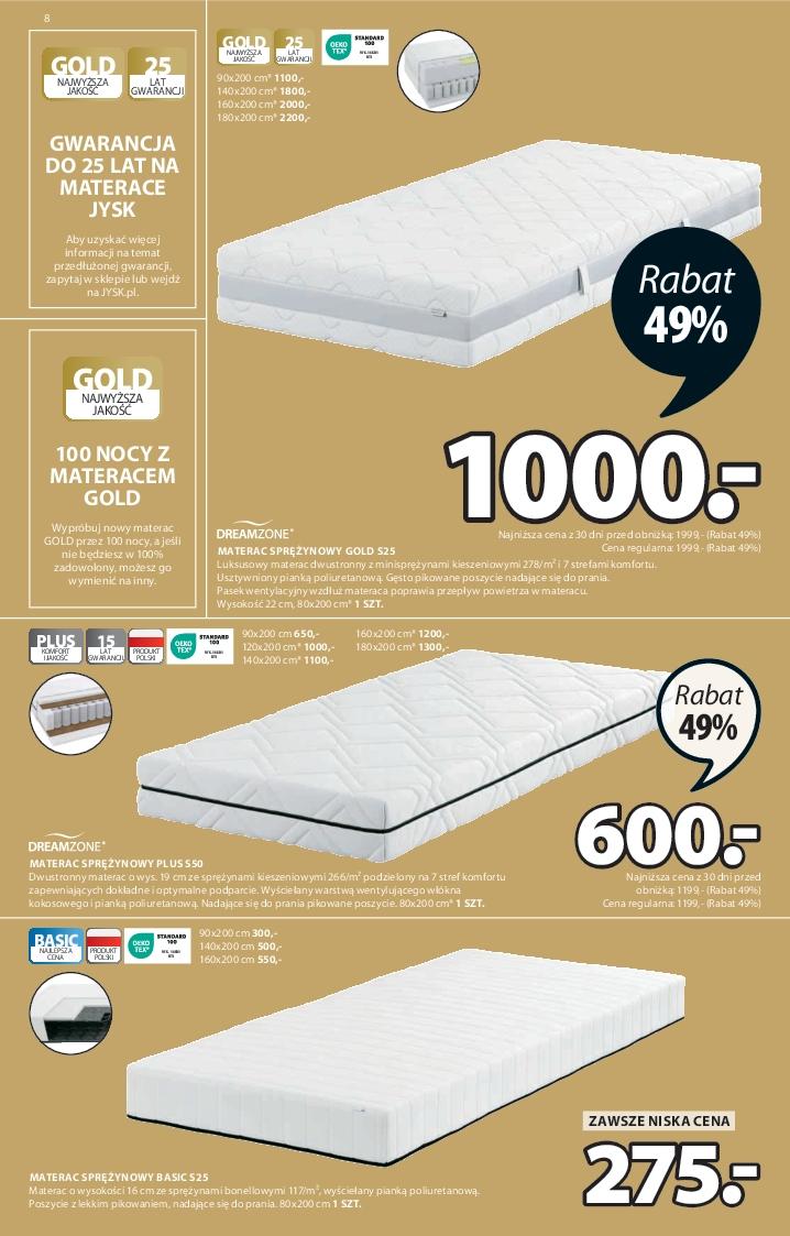 Gazetka promocyjna Jysk str. 8