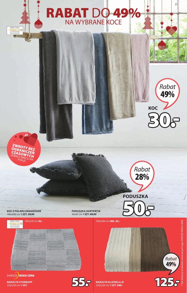 Gazetka promocyjna Jysk str. 21