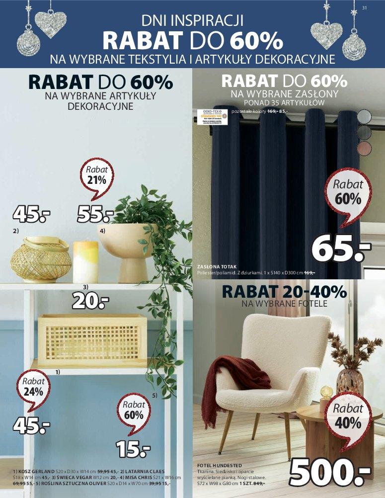Gazetka promocyjna Jysk str. 31
