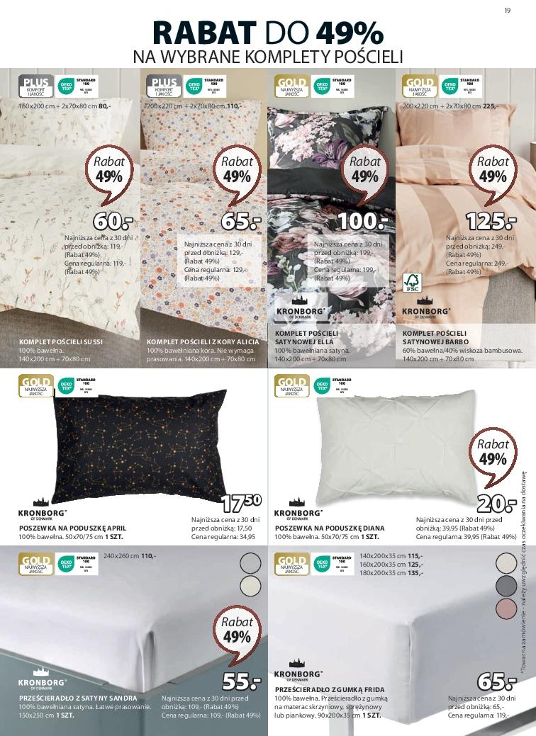 Gazetka promocyjna Jysk str. 19