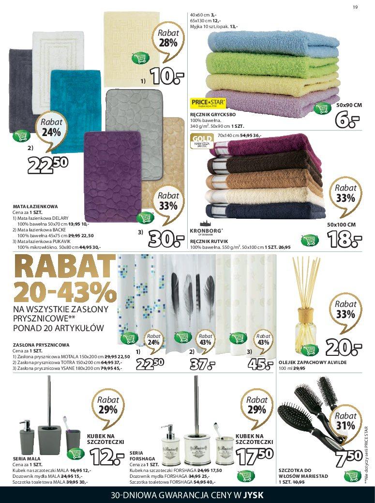 Gazetka promocyjna Jysk str. 19